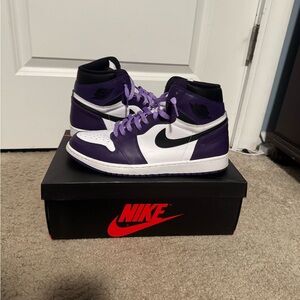 Nike Air Jordan 1 High Court Purple